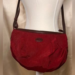 EUC Deep Red Ibiza Hobo Bag